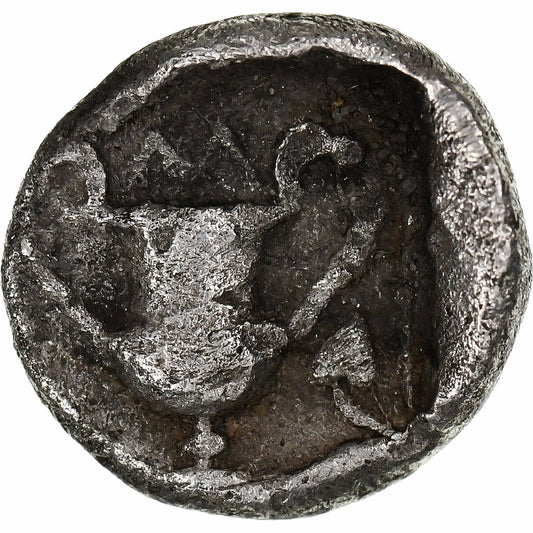 Λέσβος, 
  
  Obol, 
  
  περ. 460-406 π.Χ