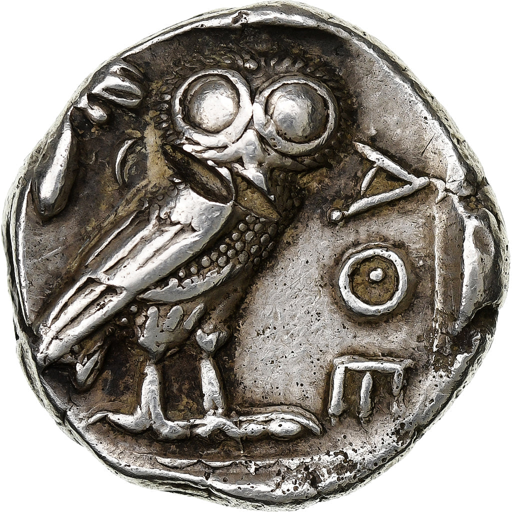 Αττική, 
  
  τετράδραχμο, 
  
  περ. 454-404 π.Χ