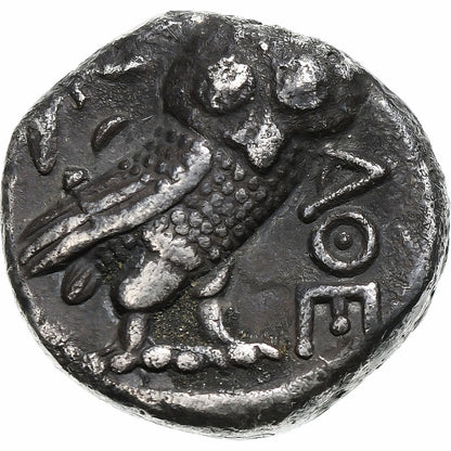 Αττική, 
  
  τετράδραχμο, 
  
  περ. 353-294 π.Χ