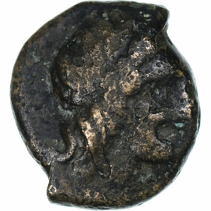 Bruttium, 
  
  Χάλκινο Æ, 
  
  Κρότο
