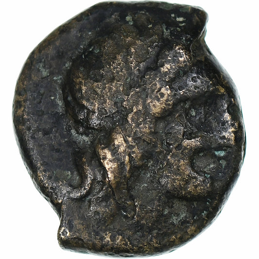 Bruttium, 
  
  Χάλκινο Æ, 
  
  Κρότο
